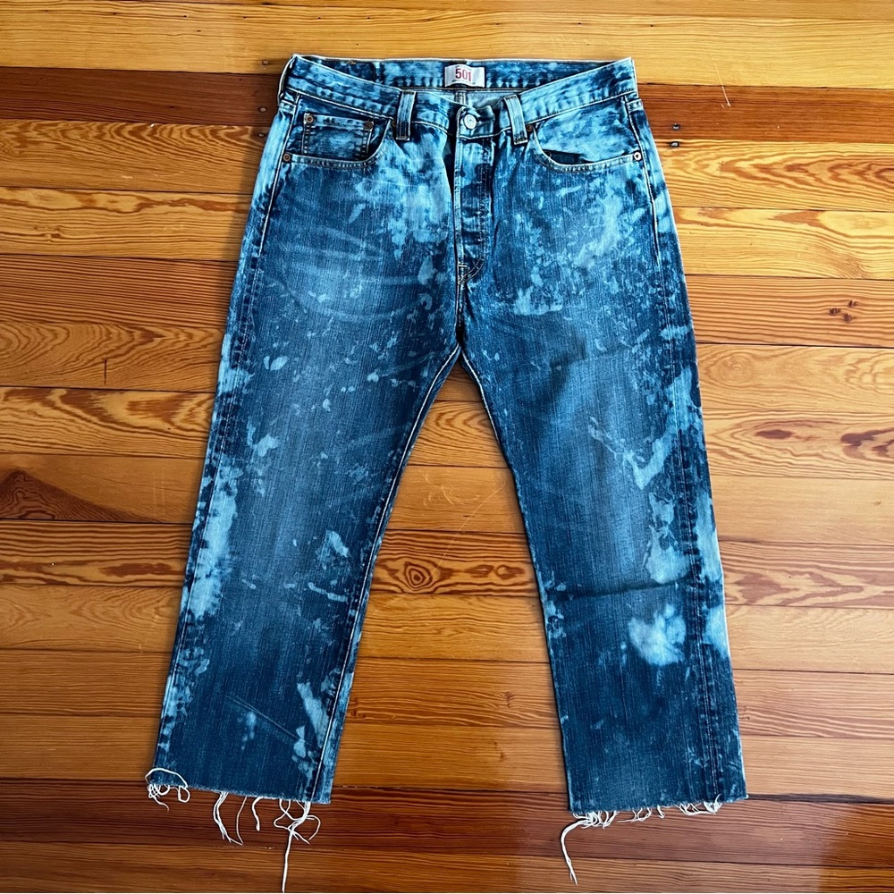 TOPMAN FINDS Vintage Bleached Jeans - Picture 4 of 6